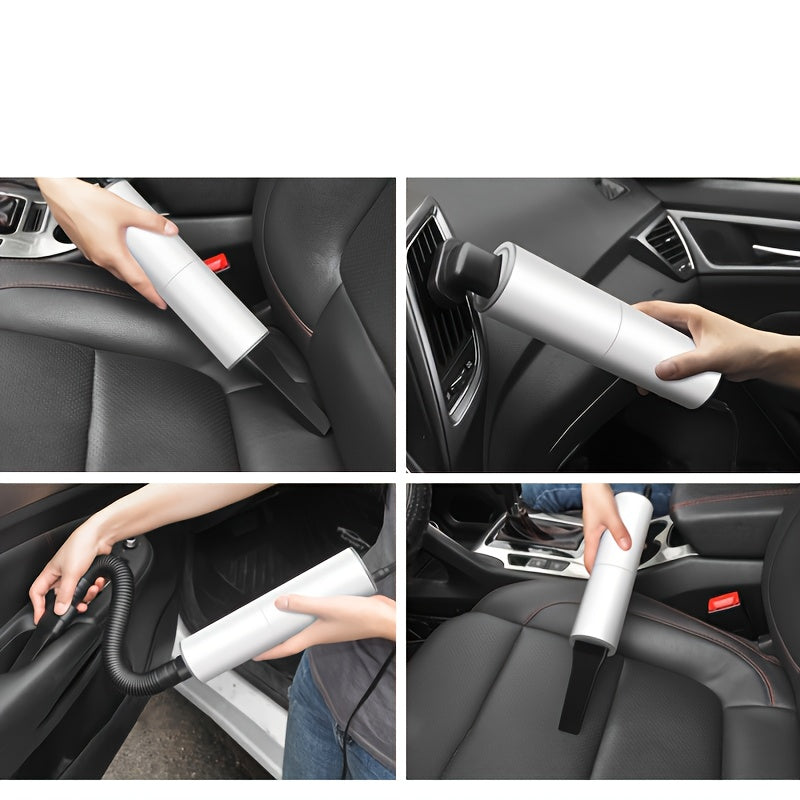 Auto Mini Vacuum Cleaner, Portable, High-power, Handheld, Wet & Dry Essential Detailing Kit