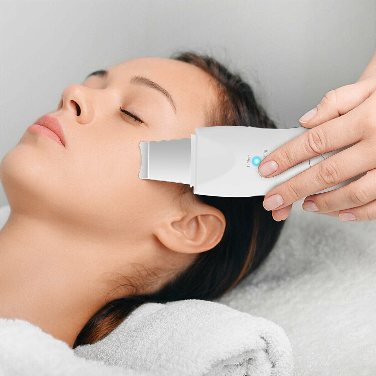 Ultrasonic, Deep Facial Cleaning Machine, with Peeling Shovel, Facial Pore Cleaner, & Pore Blackhead Remover