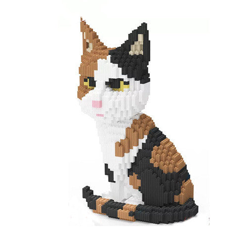 Feline Figurine building blocks