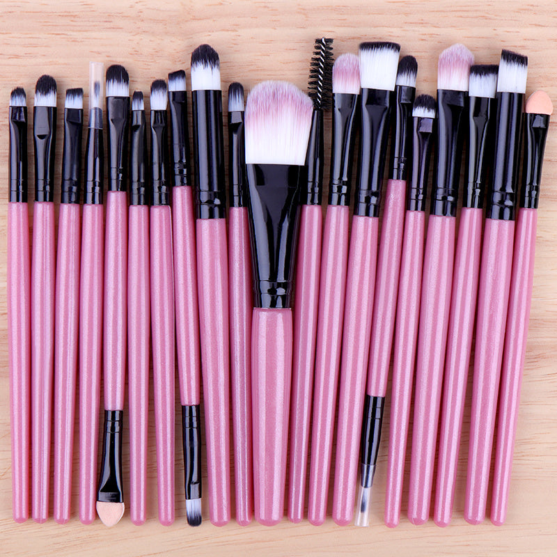 20 Piece Makeup Brush Set