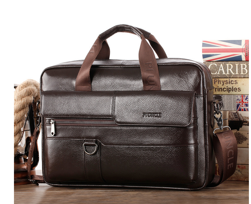 Leather Men's Briefcase