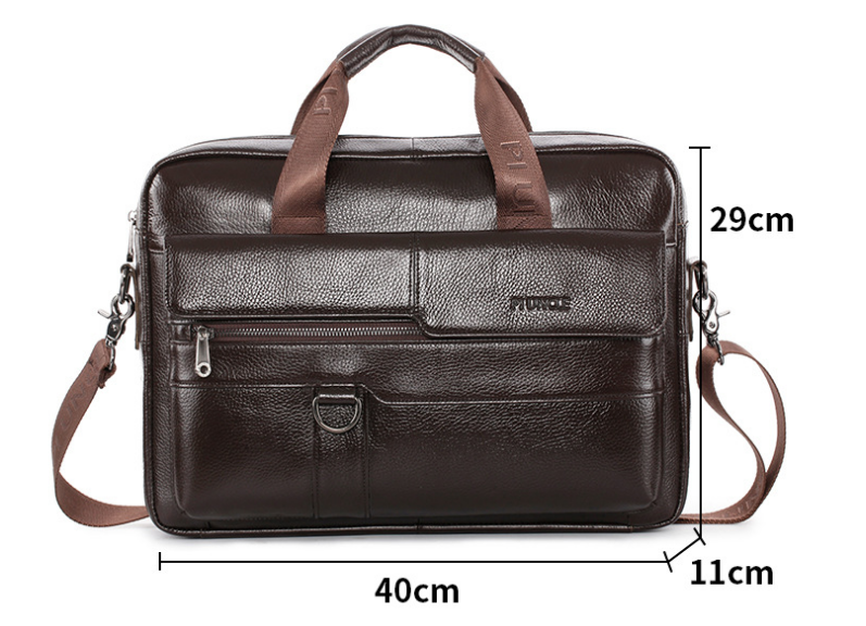 Leather Men's Briefcase