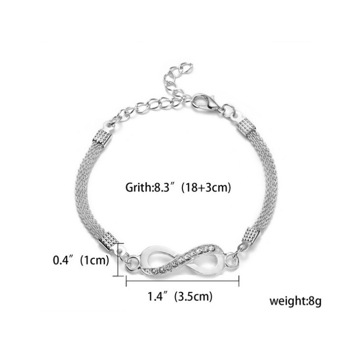 RINHOO 925 Silver Bracelet