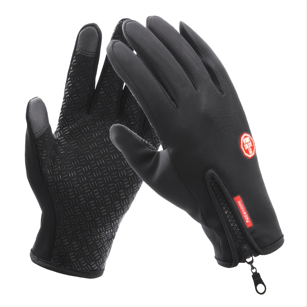 Windproof, Waterproof, Warm, Touch Screen Usable Gloves