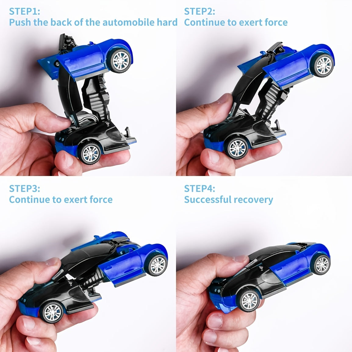 Automatic Transform Robot  Model Car