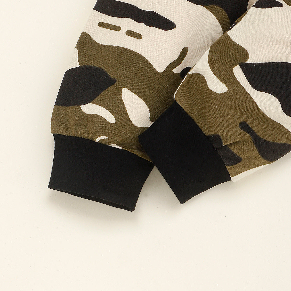 Boy's  2 piece, Camo Hoodie set