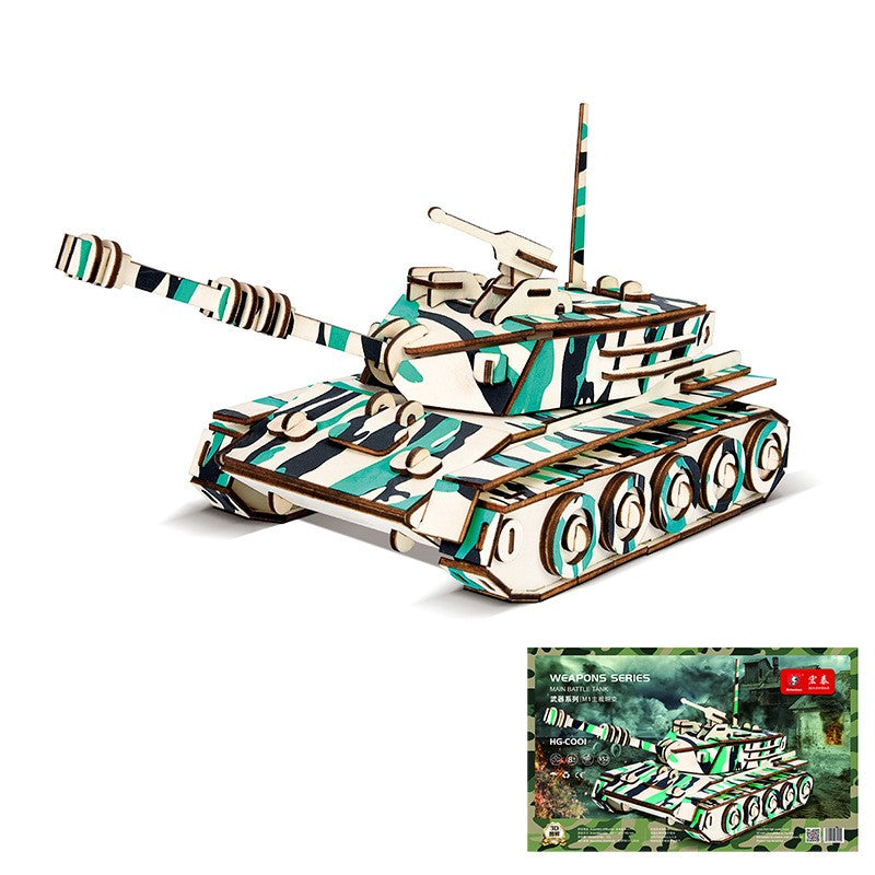 Asian Ship, Wooden 3D Puzzle Toys