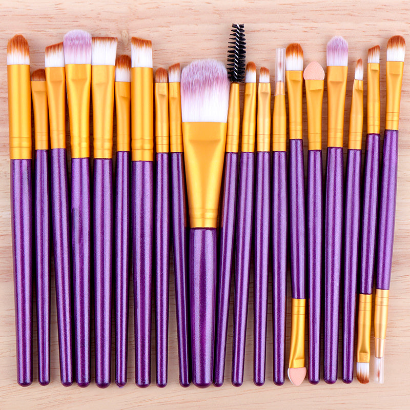 20 Piece Makeup Brush Set