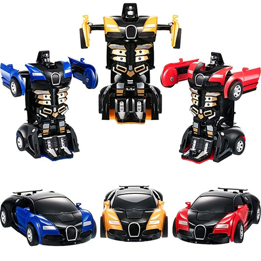 Automatic Transform Robot  Model Car