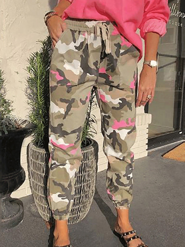 Women's Mid-Waist Camo Pants