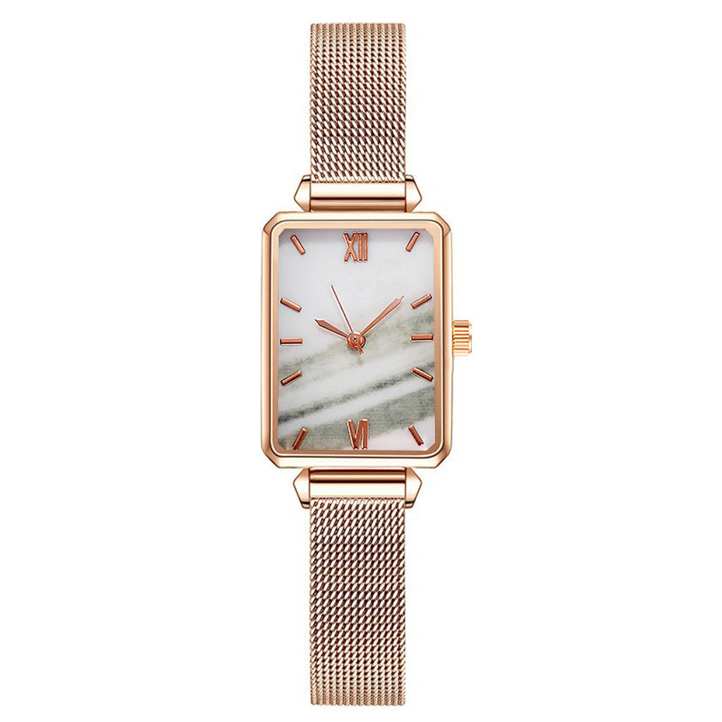 New Women's Quartz Watch and Bracelet Set