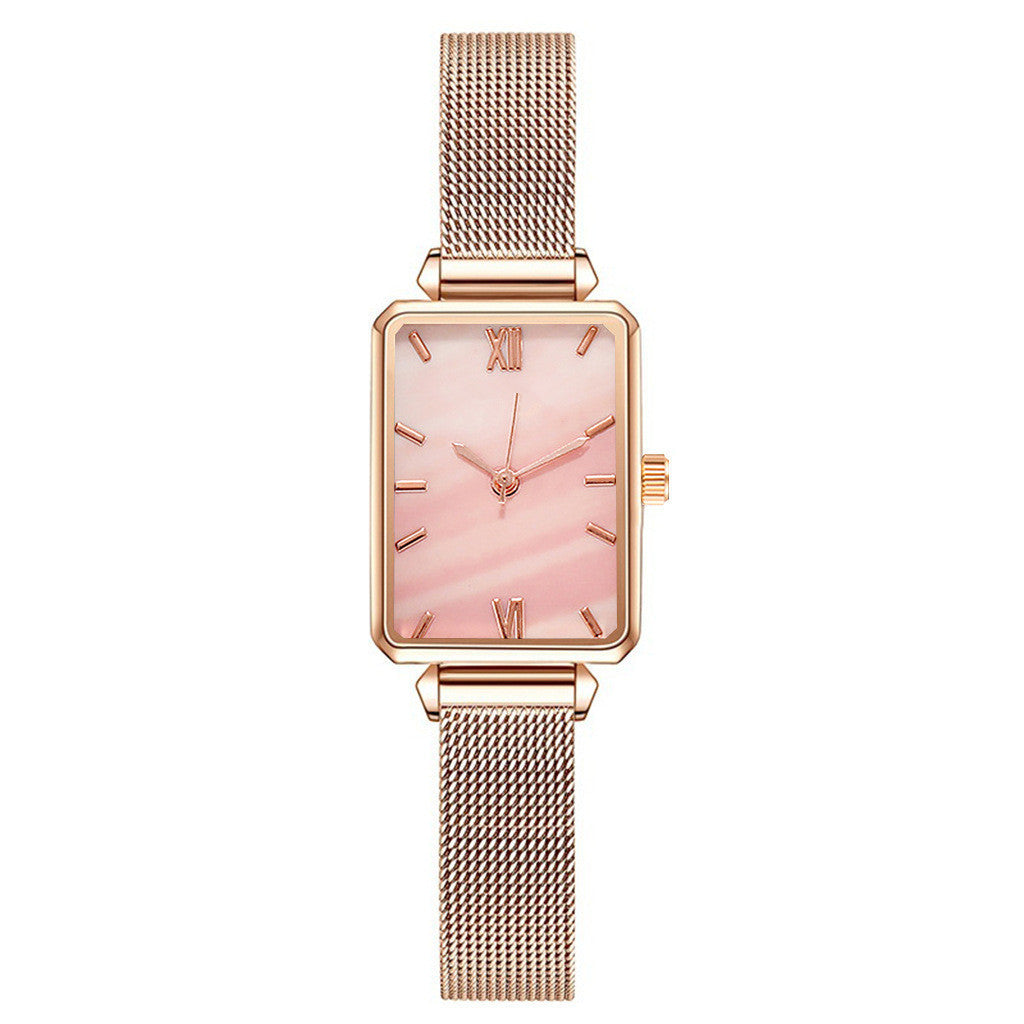 New Women's Quartz Watch and Bracelet Set