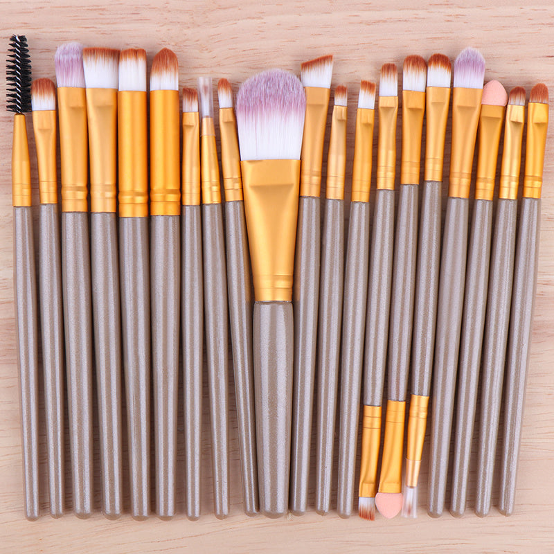 20 Piece Makeup Brush Set