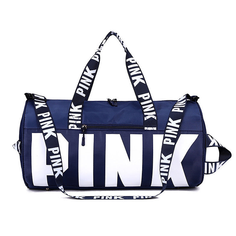 Ladies "PINK" Letters Traveling Duffle Bag