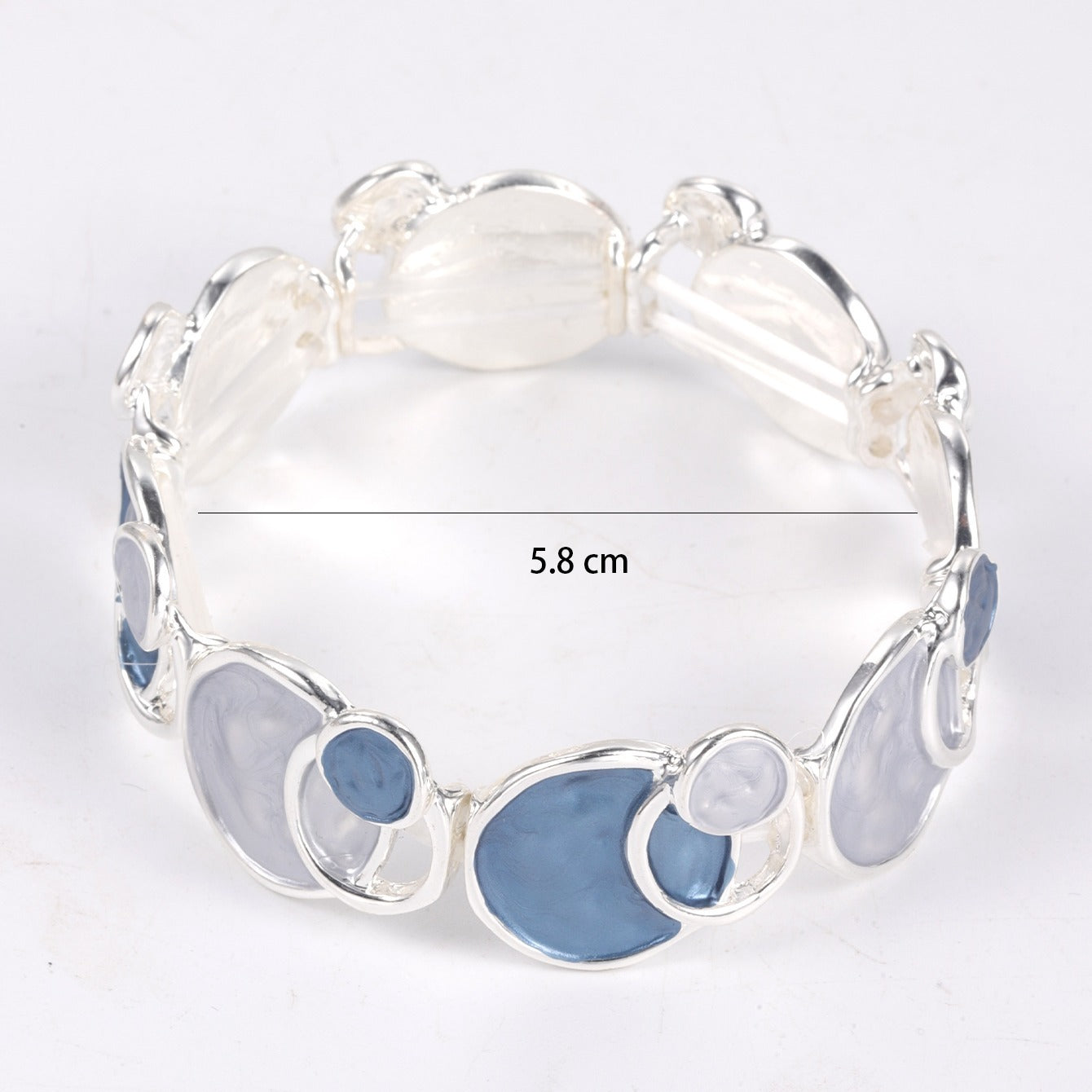 Beautiful Blue Charm Bracelet