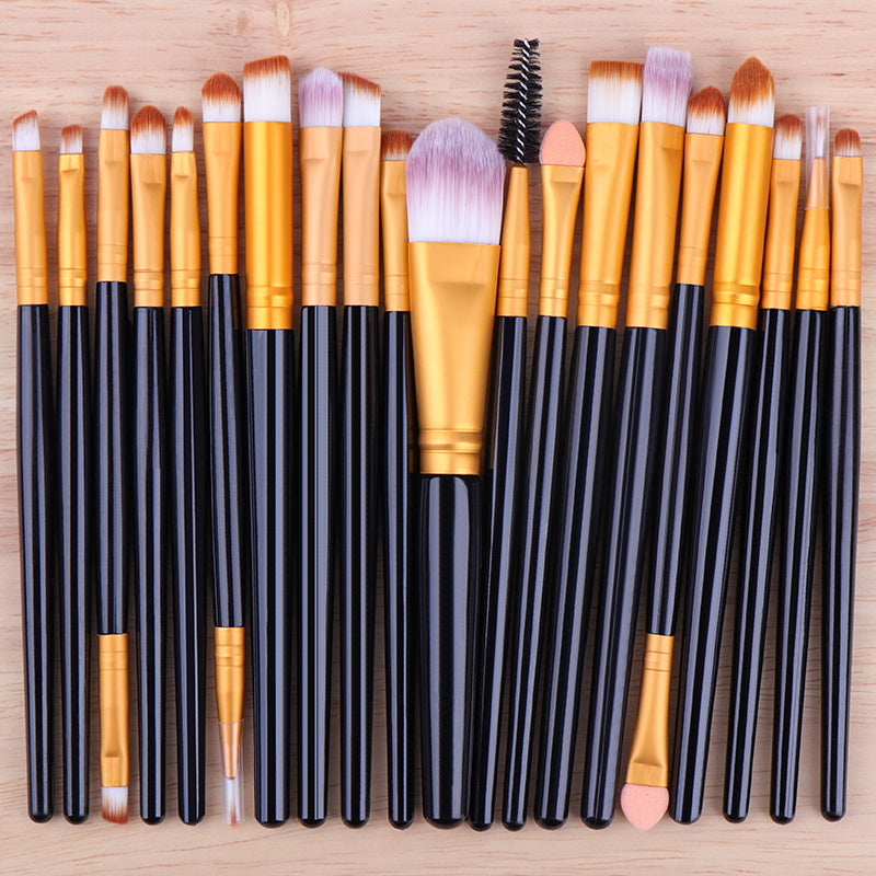 20 Piece Makeup Brush Set