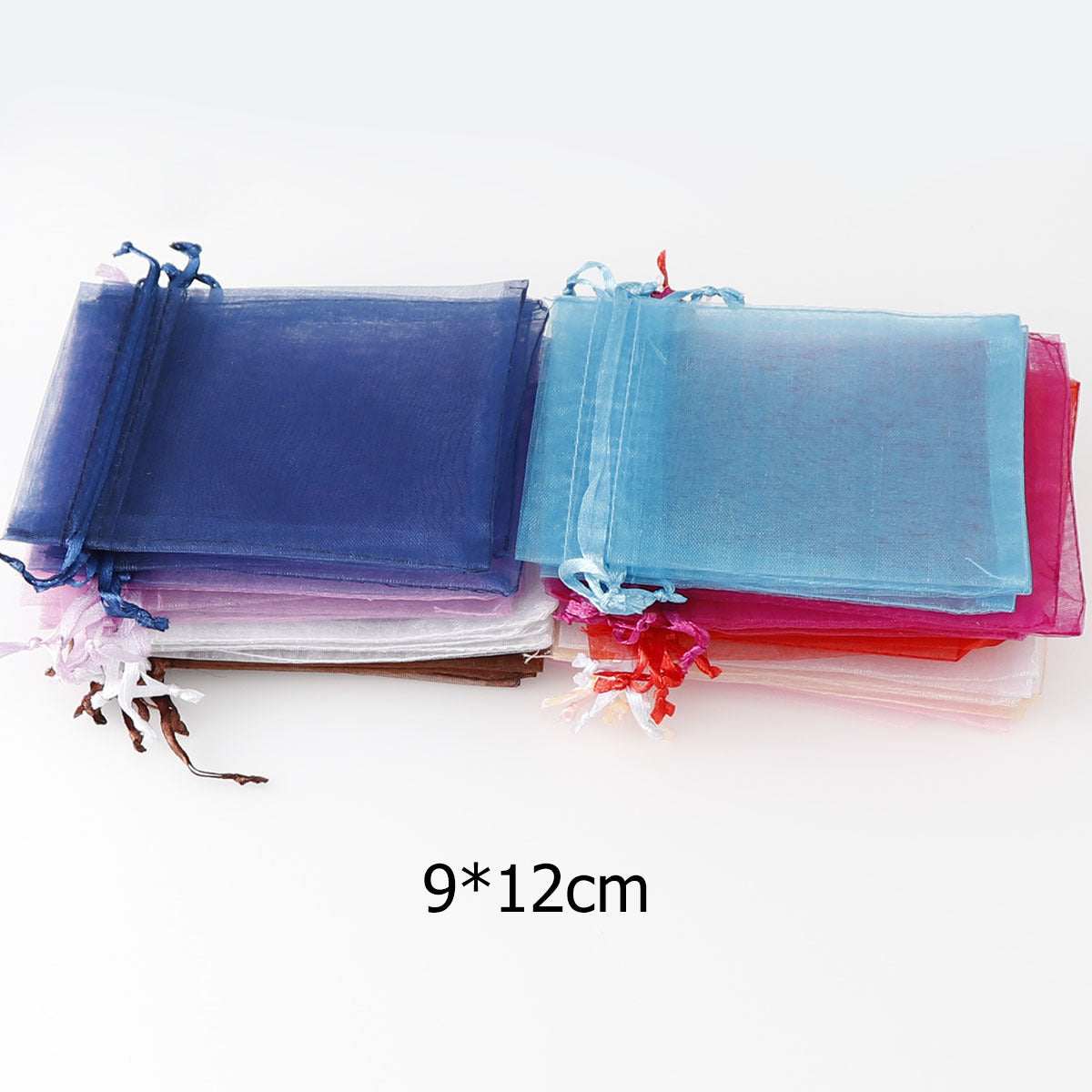 50 pc Organza Jewelry Packaging Bag with Drawstring