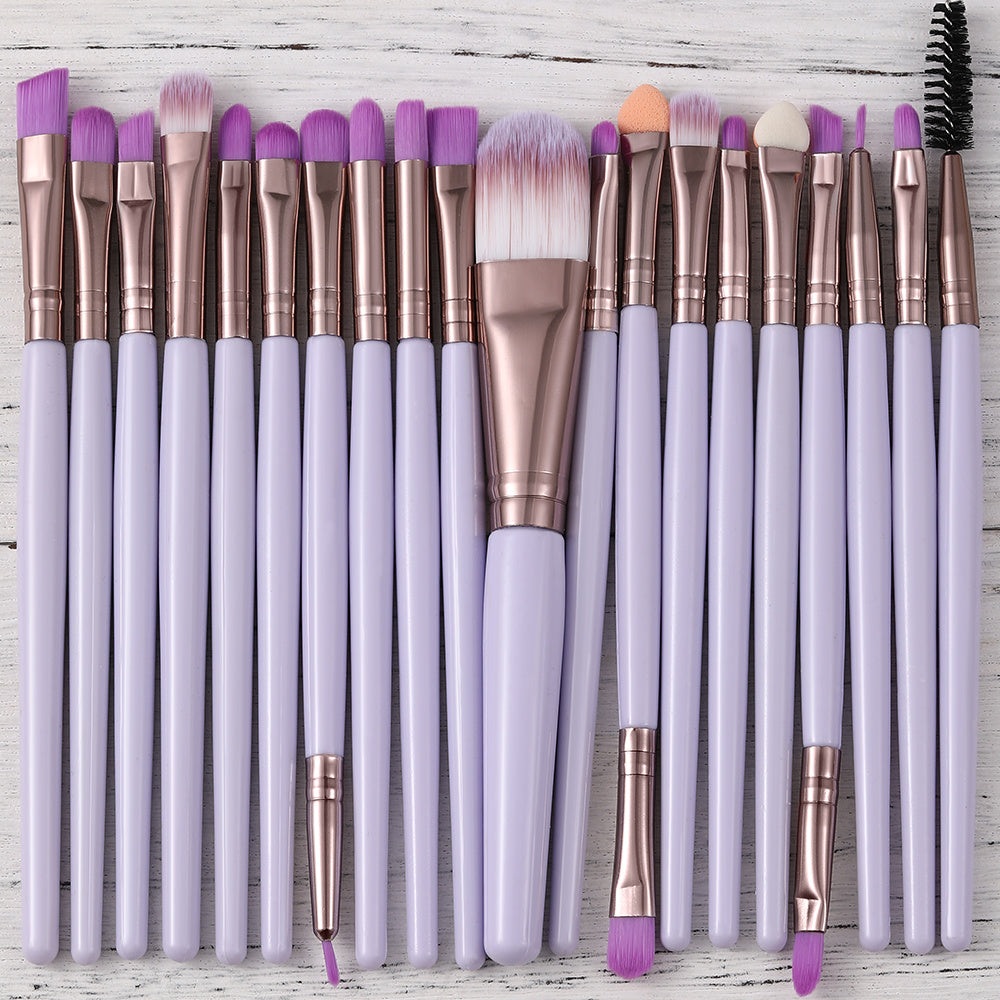 20 Piece Makeup Brush Set