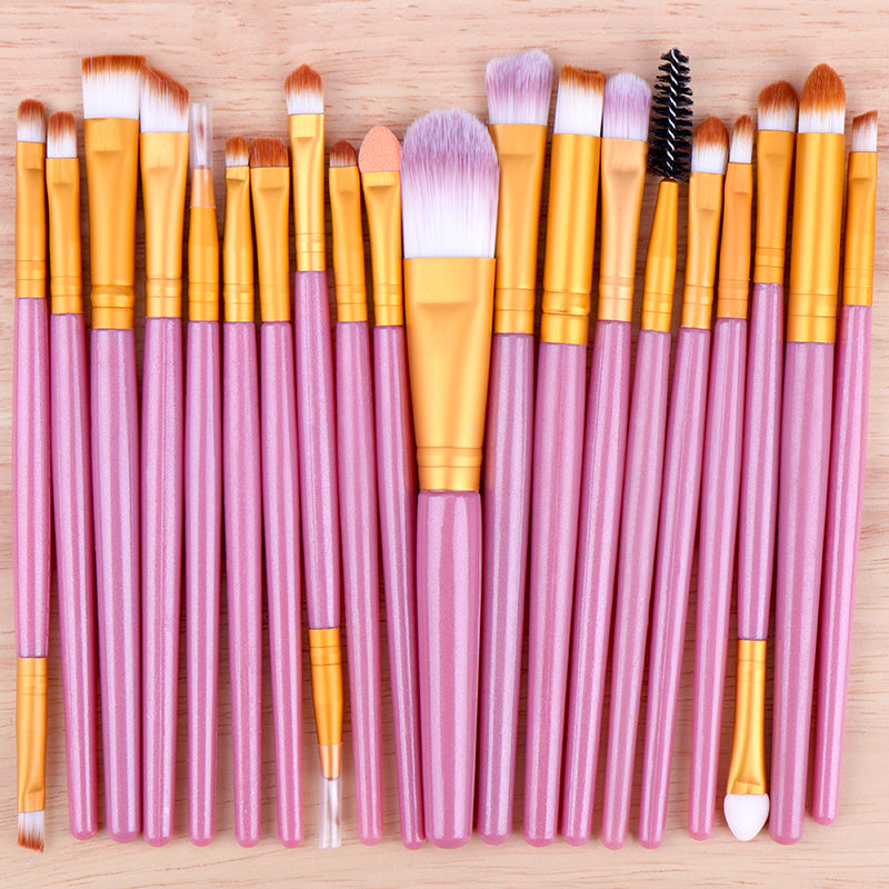 20 Piece Makeup Brush Set