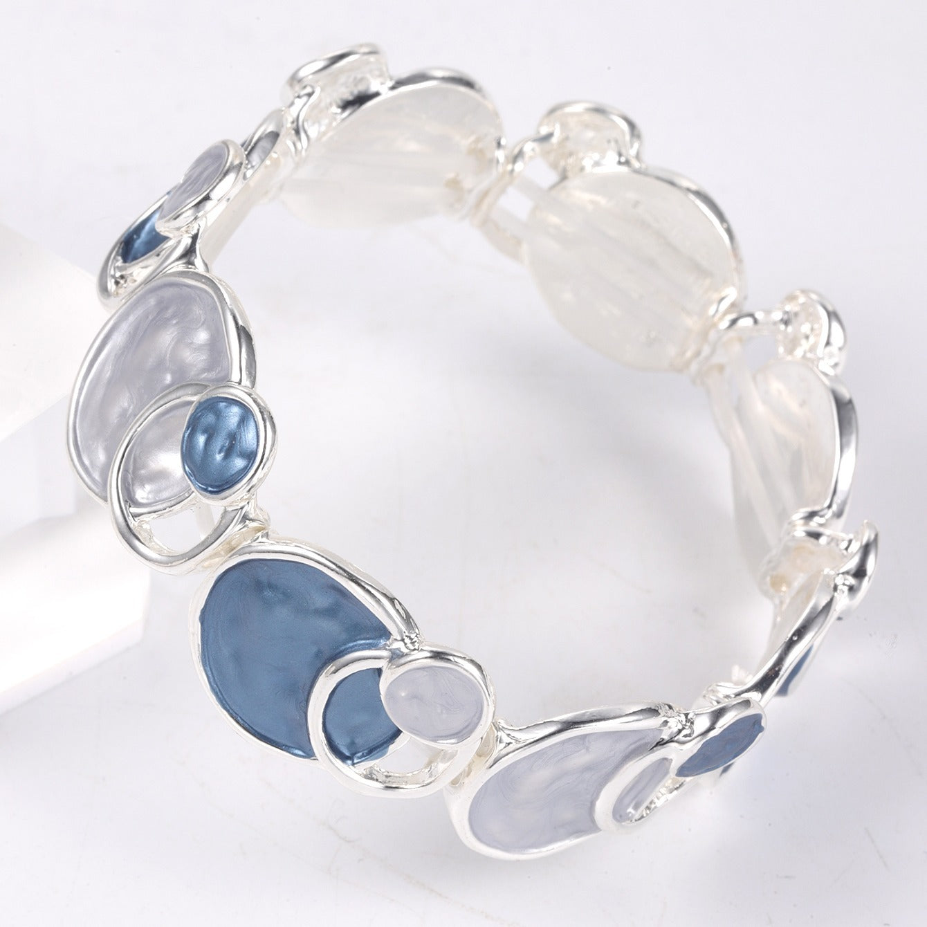 Beautiful Blue Charm Bracelet