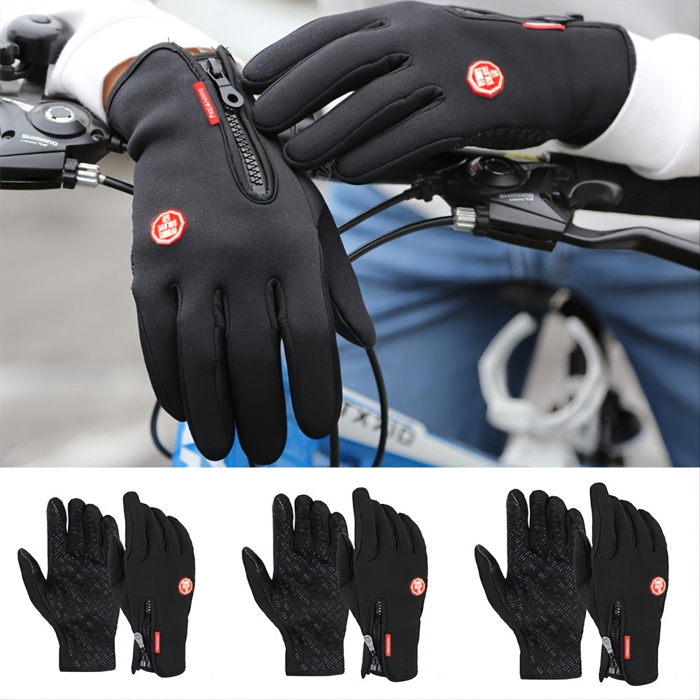 Windproof, Waterproof, Warm, Touch Screen Usable Gloves