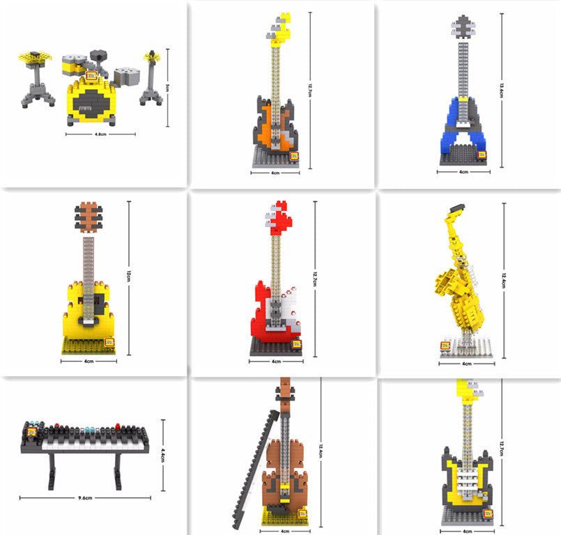 Instruments Building Block Toys