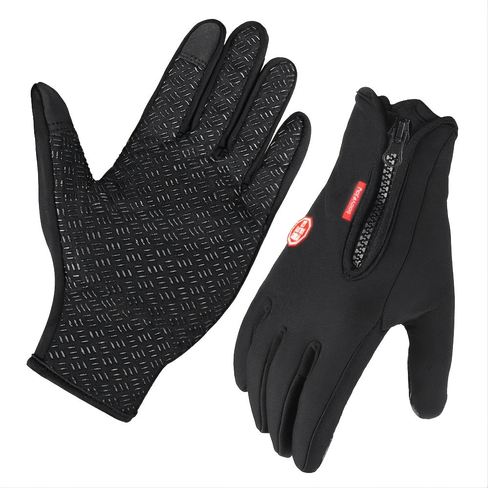 Windproof, Waterproof, Warm, Touch Screen Usable Gloves