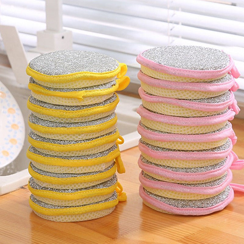 5-10pc Double Sided Dishwashing Sponges