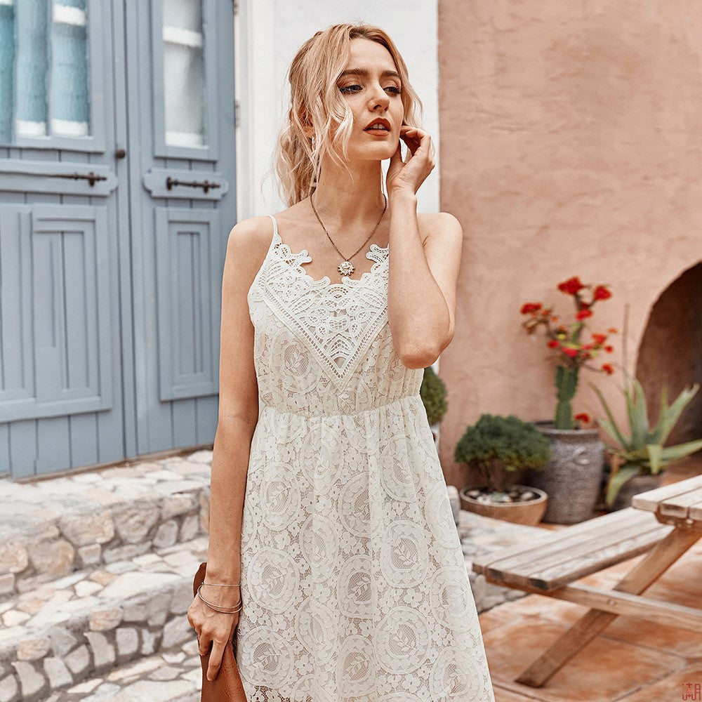 Lace, long, Summer Dress For Women