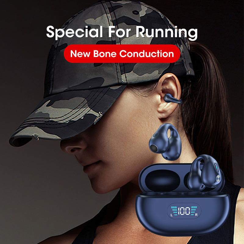 BCH wireless, Bluetooth Earbuds with clip & bone conduction