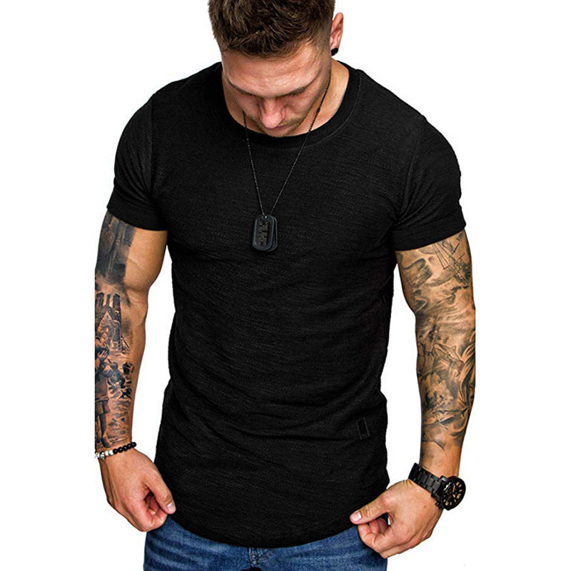 Short-sleeved, bamboo cotton, Men's T-shirt